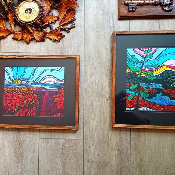 'Hunter's-cabin core' wall art - Picture 2 of 4